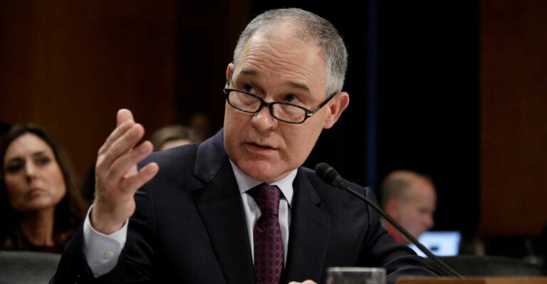 Agency Employees Join Street Protests Against Trump’s EPA Pick