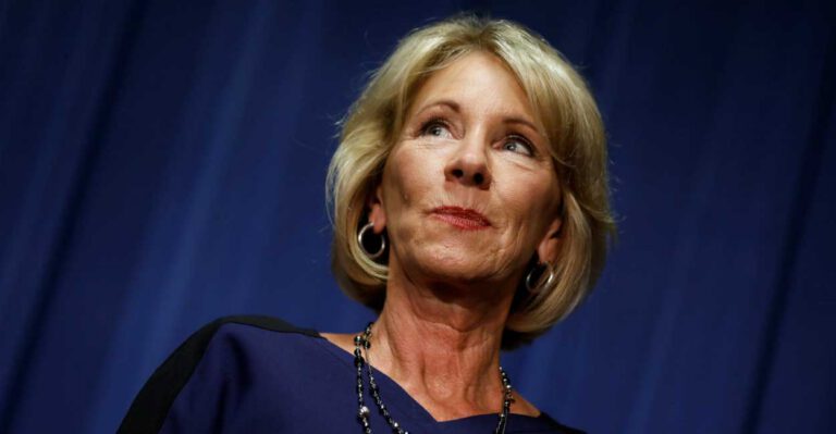 Protesters Block Betsy DeVos From Entering DC Public School