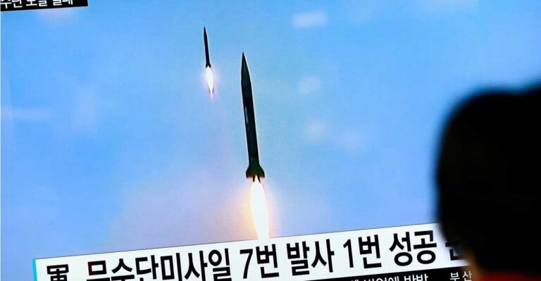 North Korea Tests a Missile, and Donald Trump