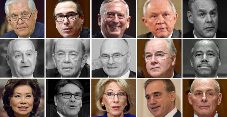 Trump Has Fewest Cabinet Secretaries Confirmed Since George Washington