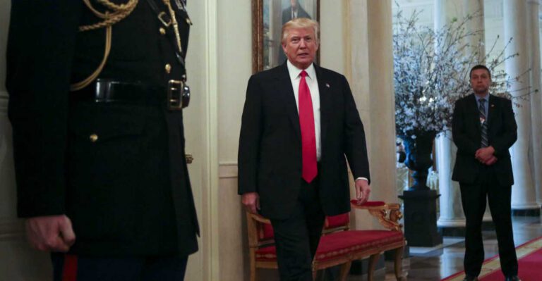 Trump Pledges Boost in Military and Infrastructure Spending, Cut in Foreign Aid