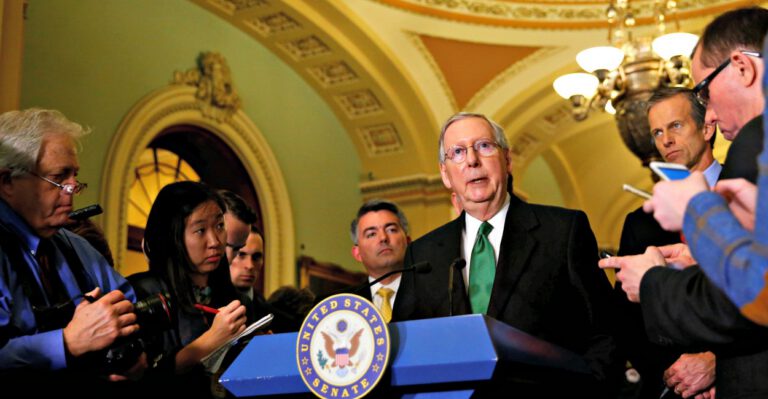 Mitch McConnell Finds ‘Lot to Like’ in GOP’s Obamacare Replacement Bill