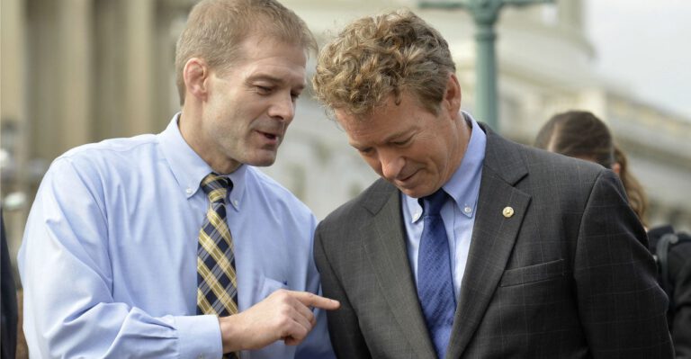 Rand Paul, Jim Jordan Buck Leadership by Reviving 2015 Obamacare Repeal