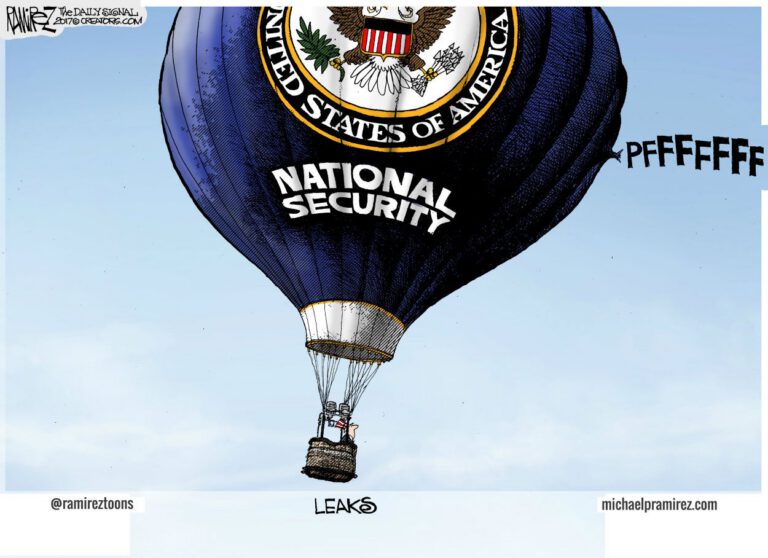 Cartoon: National Security Leaks