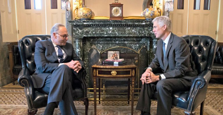 Long Before Neil Gorsuch, Judges Had to Be Liberal Enough for Chuck Schumer