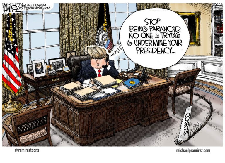 Cartoon: Courts Ban Travel Ban … Again