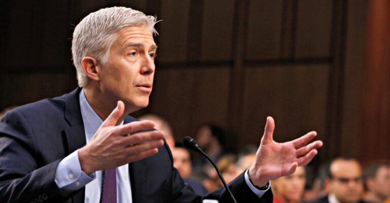 What Gorsuch Said When a Democrat Asked Him About Roe v. Wade