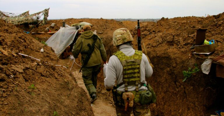 A Century After the US Entered World War I, Modern-Day Trench Warfare Continues in Ukraine