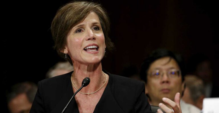 Watchdog Group Sues Justice Department for Sally Yates Emails
