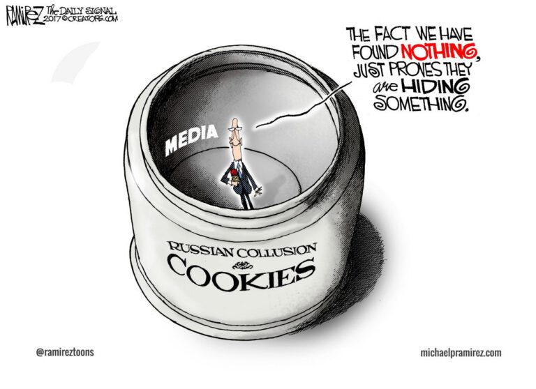 Cartoon: Media Still Hungry After Comey Hearings