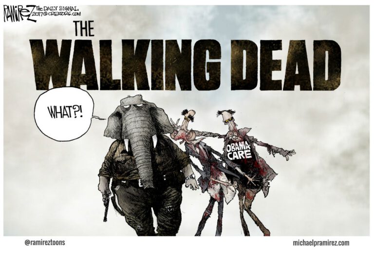 Cartoon: Obamacare Zombies