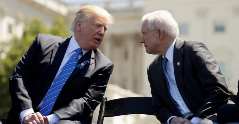 What Jeff Sessions Thinks About Trump’s Attacks