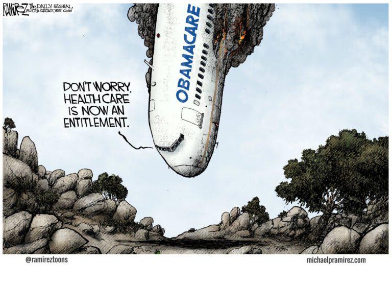 Cartoon: Obamacare’s Nosedive