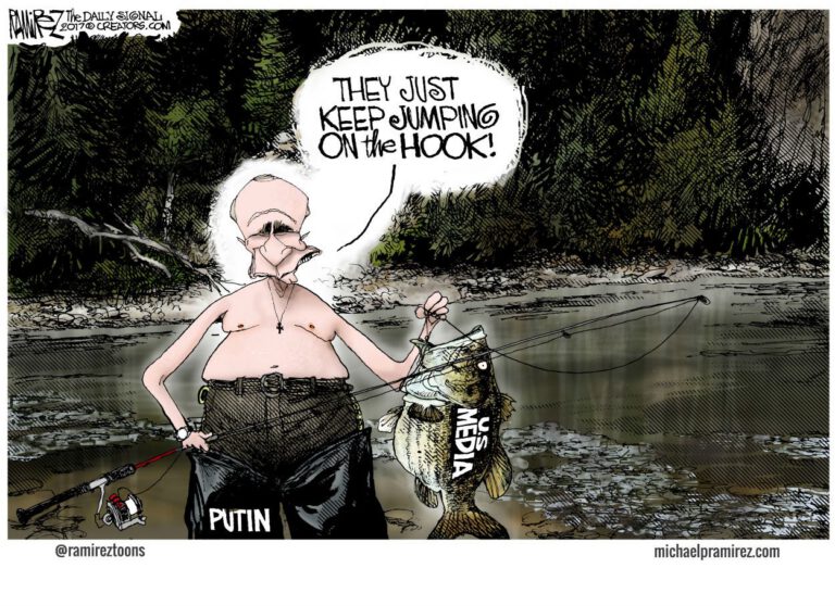 Cartoon: Putin’s Catch of the Day