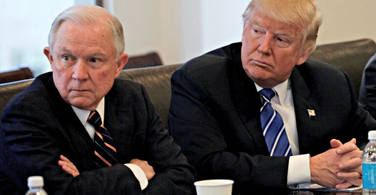 Trump on His Bond With Jeff Sessions: ‘It Is What It Is’