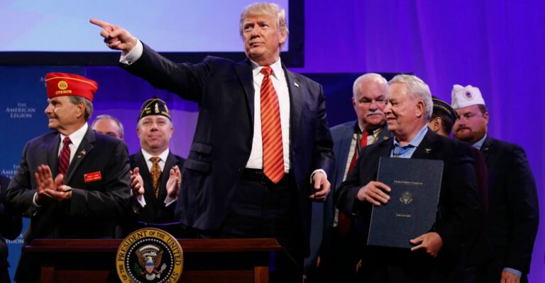 Trump Praises Vets for Keeping ‘History and Culture’