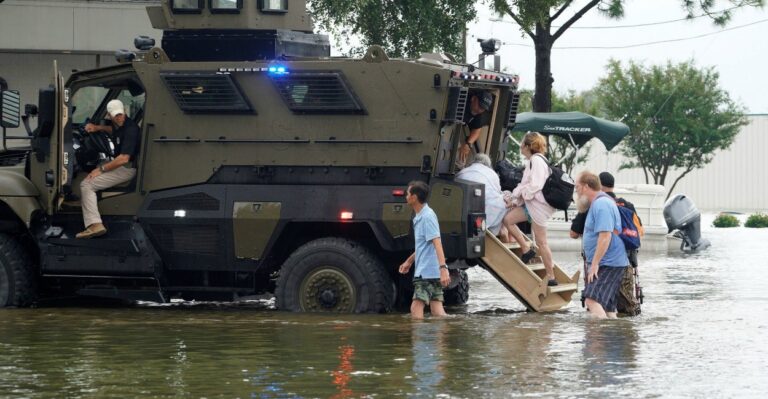 As Surplus Military Equipment Is Used in Houston, White House Changes Policy Enacted After Ferguson