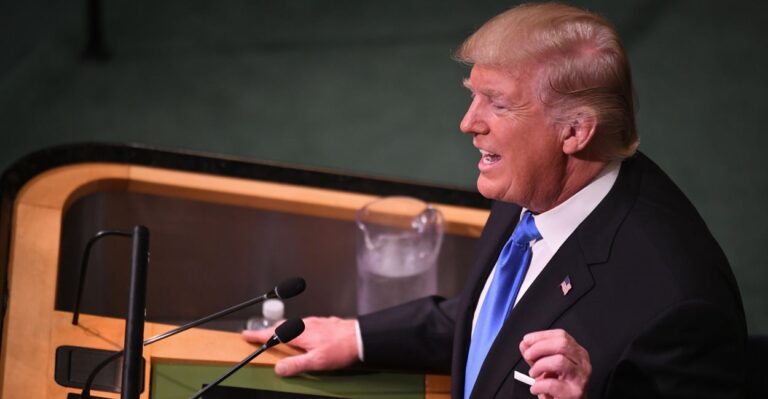 6 Key Takeaways From Trump’s Big UN Speech