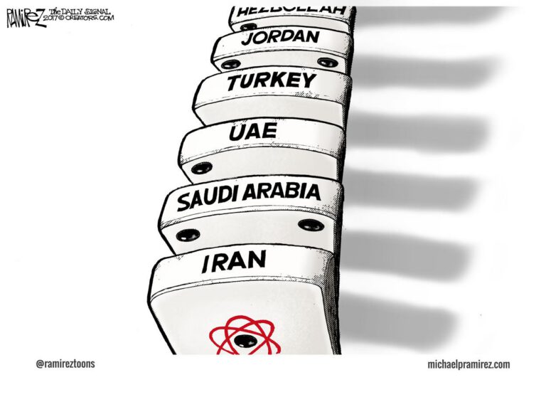 Cartoon: Deterring Iran’s Domino Effect