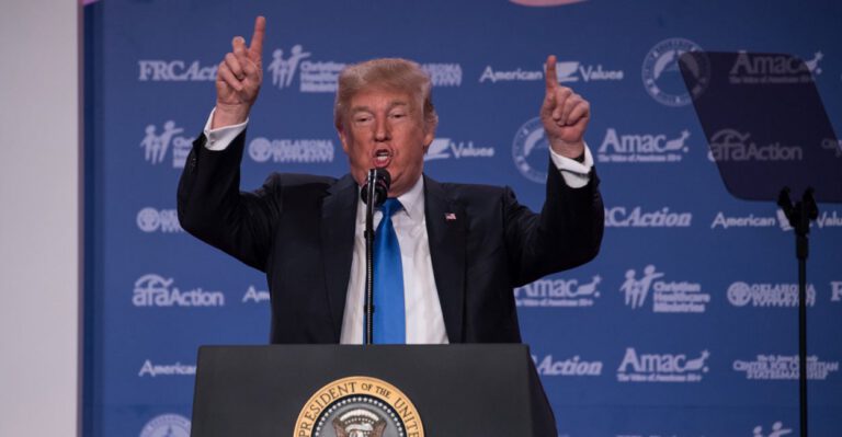 Trump: ‘America Is a Nation of Believers … Sustained by the Power of Prayer’