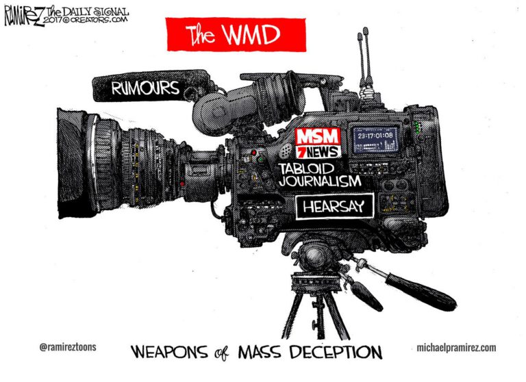Cartoon: Weapons of Mass Deception