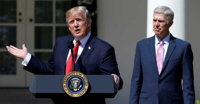 How Trump Changed the Courts in 2017