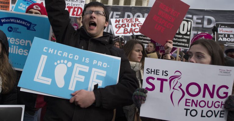 Below-Freezing Temperatures Don’t Stop Record Numbers of Pro-Lifers From Marching in Chicago