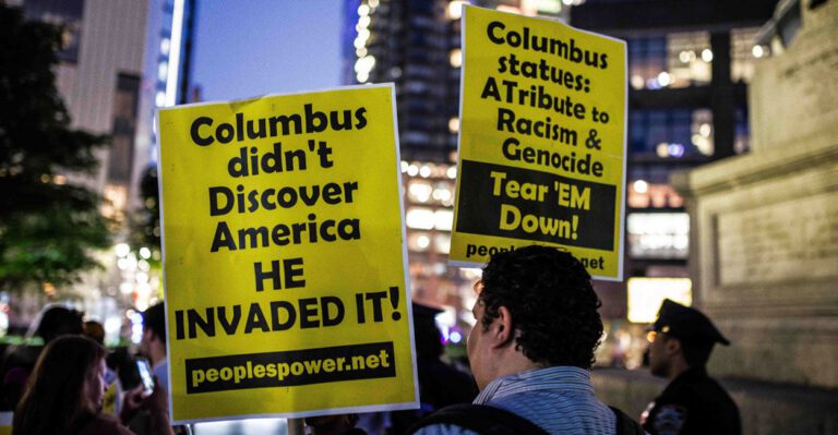What We Lose When We Take Down Statues of Men Like Columbus