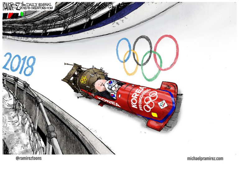 Cartoon: Will North Korea Medal or Meddle at the 2018 Olympics?