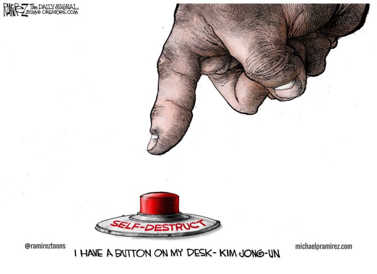Cartoon: North Korea’s Nuclear Button Problem
