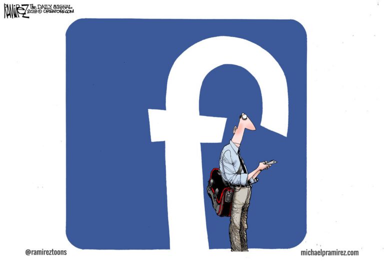 Cartoon: Facebook Spooks