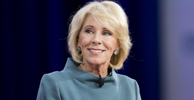 Exclusive: Betsy DeVos Says Federal Government Has Failed to Improve Education