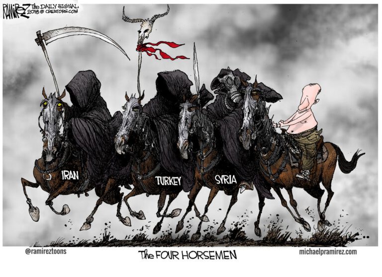 Cartoon: Syria’s 4 Horsemen