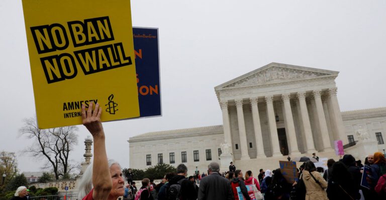 Supreme Court Travel Ban Arguments Suggest Win for Trump Likely