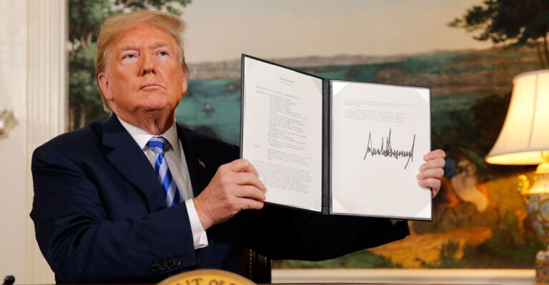 Trump’s Rejection of Iran Deal Puts America First