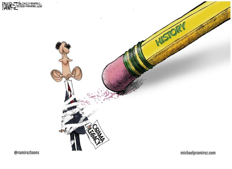 Cartoon: Erasing Obama’s Legacy
