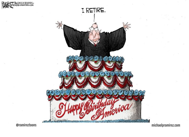 Cartoon: Justice Kennedy Retires