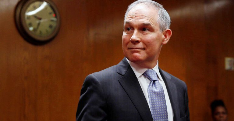 In Resignation Letter, EPA’s Pruitt Cites ‘Unrelenting Attacks,’ Says ‘Transformative Work’ Occurring in Trump Administration