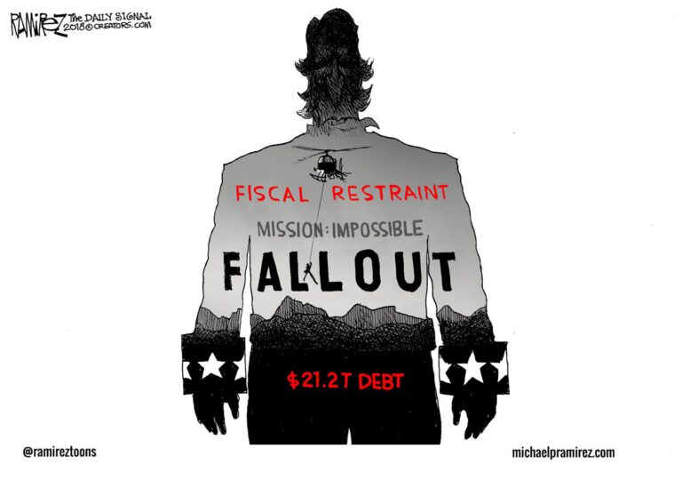 Cartoon: America’s Blockbuster Debt