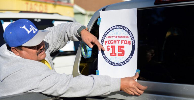 A Higher Minimum Wage Fails in California