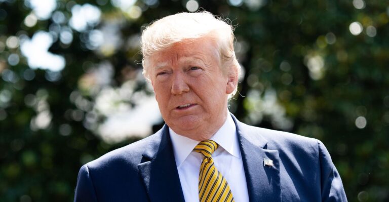 ‘I Don’t See It Happening,’ Says Trump on Reparations