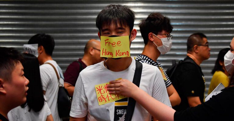 ‘We Are Facing One of the Biggest Authoritarian States’: A Hong Kong Politician Speaks Out