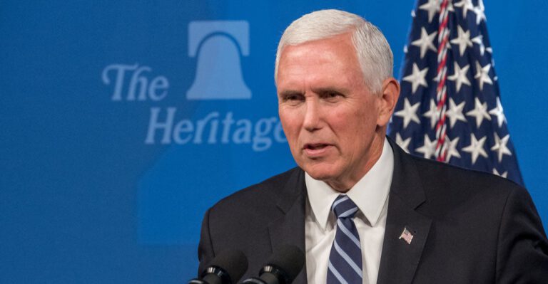 Mike Pence to Headline First-Ever Heritage Honors Gala