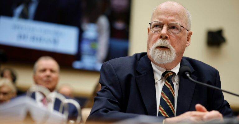 Durham: Agents ‘Emotional,’ ‘Apologized’ Over FBI Conduct in Trump-Russia Probe