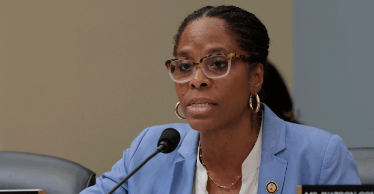 House Fails to Censure Del. Stacey Plaskett Over Texting Epstein in Hearing