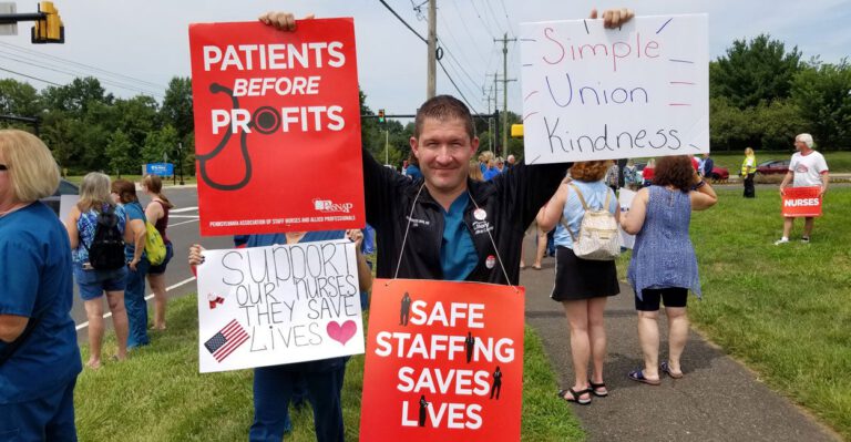 Nurses Accuse Union of  Pressure Tactics in Hospital Organizing Drive