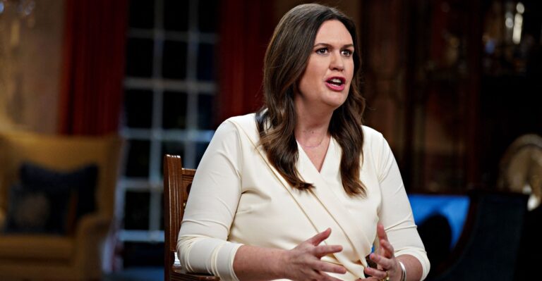 Sarah Sanders Shows Conservatives the Right Way to Communicate