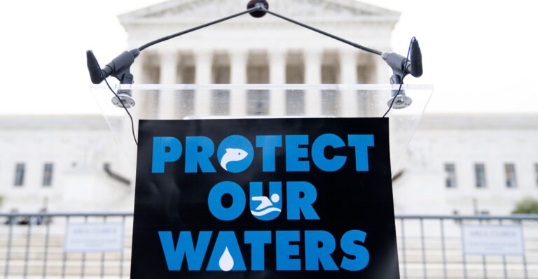 Supreme Court Acknowledges God Was Right: ‘Land’ Really Is Different From ‘Water’