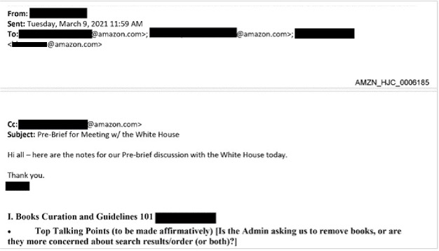 EXCLUSIVE: Amazon Bowed to White House Pressure to Suppress Books Skeptical of COVID-19 Vaccines