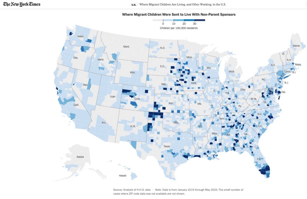 Where Are Unaccompanied Alien Children Going After Crossing Border? 1 Where Are Unaccompanied Alien Children Going After Crossing Border?